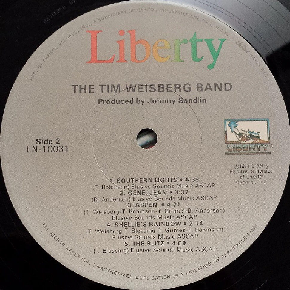 The Tim Weisberg Band - The Tim Weisberg Band