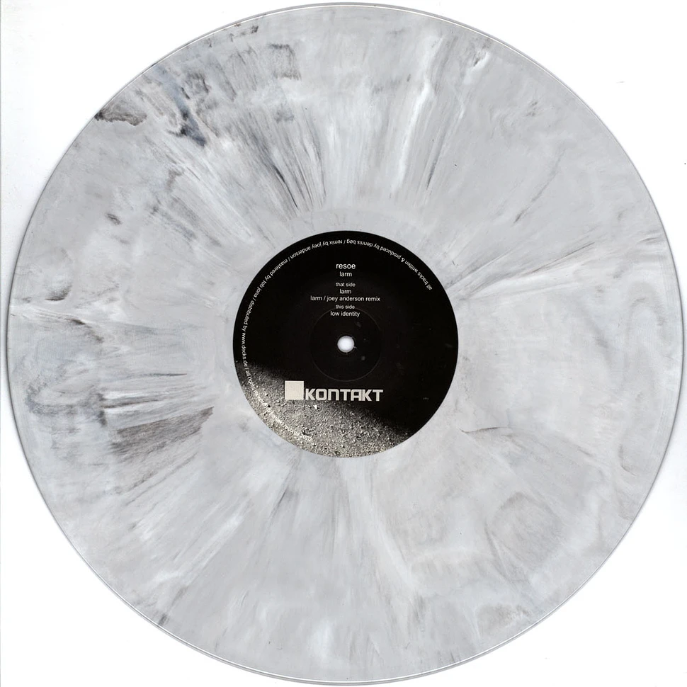 Resoe - Larm White & Black Marbled Vinyl Edition