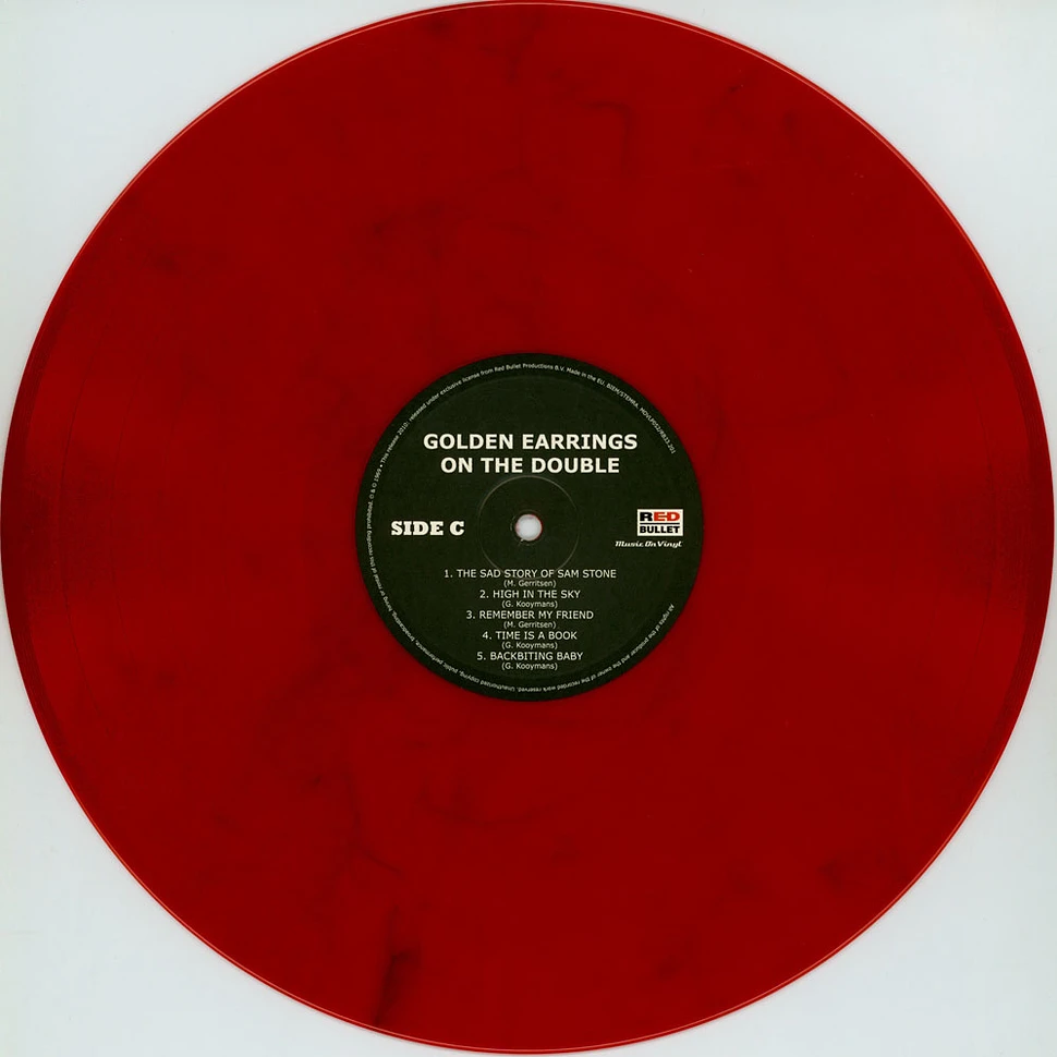Golden Earrings - On The Double Limited Numbered Red Vinyl Edition