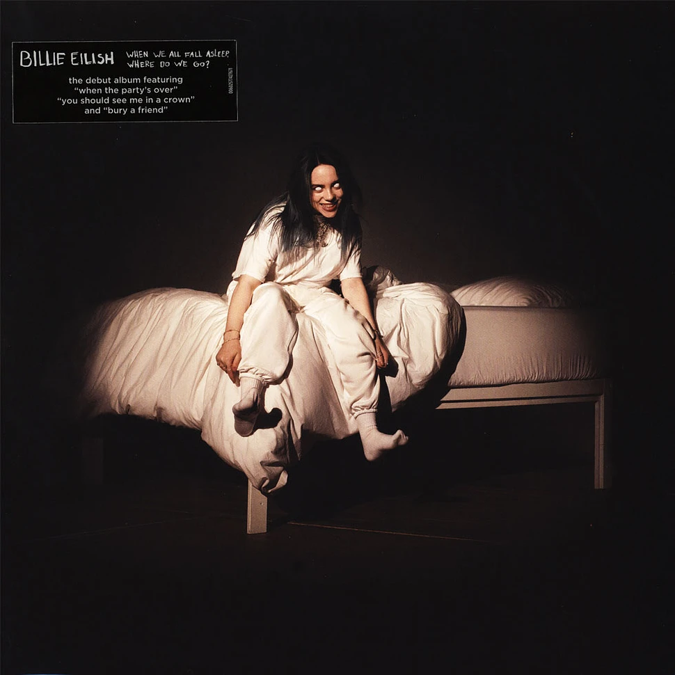 Billie Eilish - When We All Fall Asleep. Where Do We Go? Orange Vinyl Edition