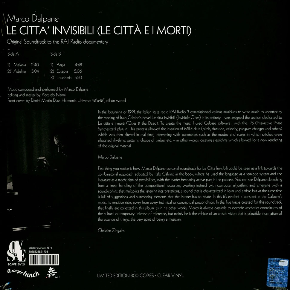 Marco Dalpane - Le Città Invisibili (Le Città E I Morti)