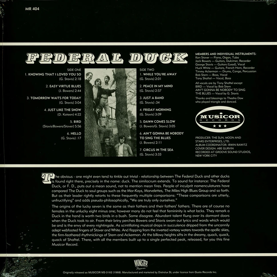 Federal Duck - Federal Duck