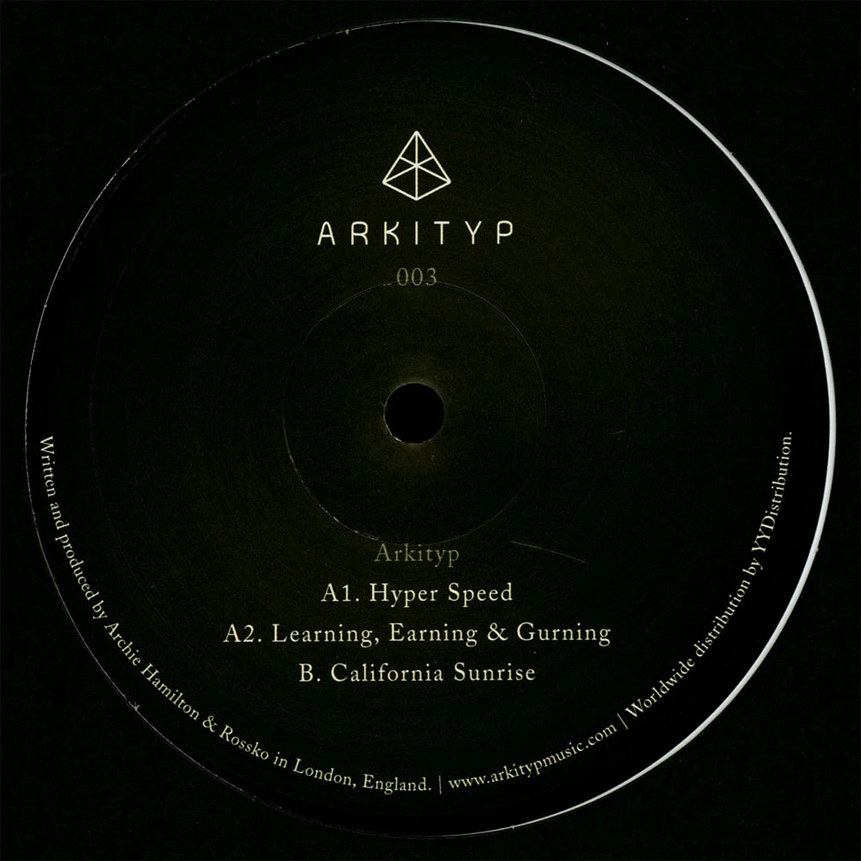 Arkityp - Pyramids Of Geezer EP