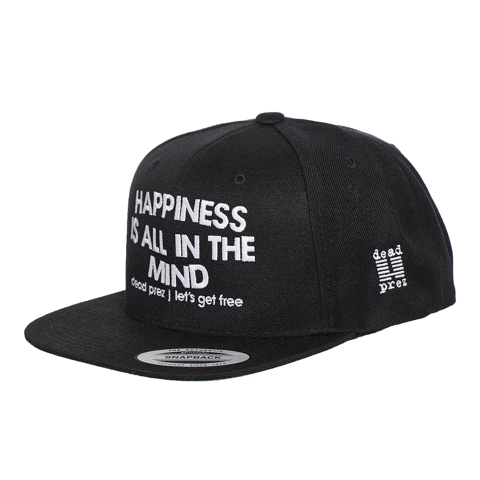 Dead Prez - "Happiness Is All In The Mind" Snapback Hat