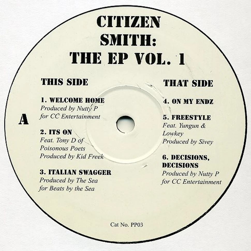 Doc Brown - Citizen Smith: The EP Vol. 1