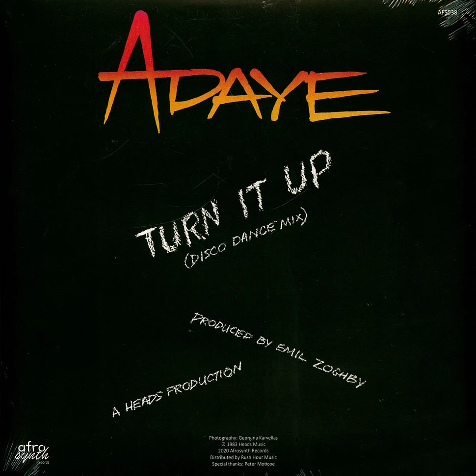 Adaye - Turn It Up