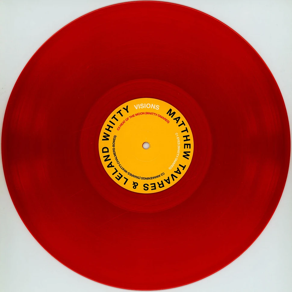 Matthew Tavares & Leland Whitty - Visions Red Vinyl Edition