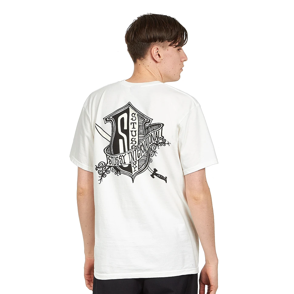 Stüssy - Coat Of Arms Pigment Dyed Tee