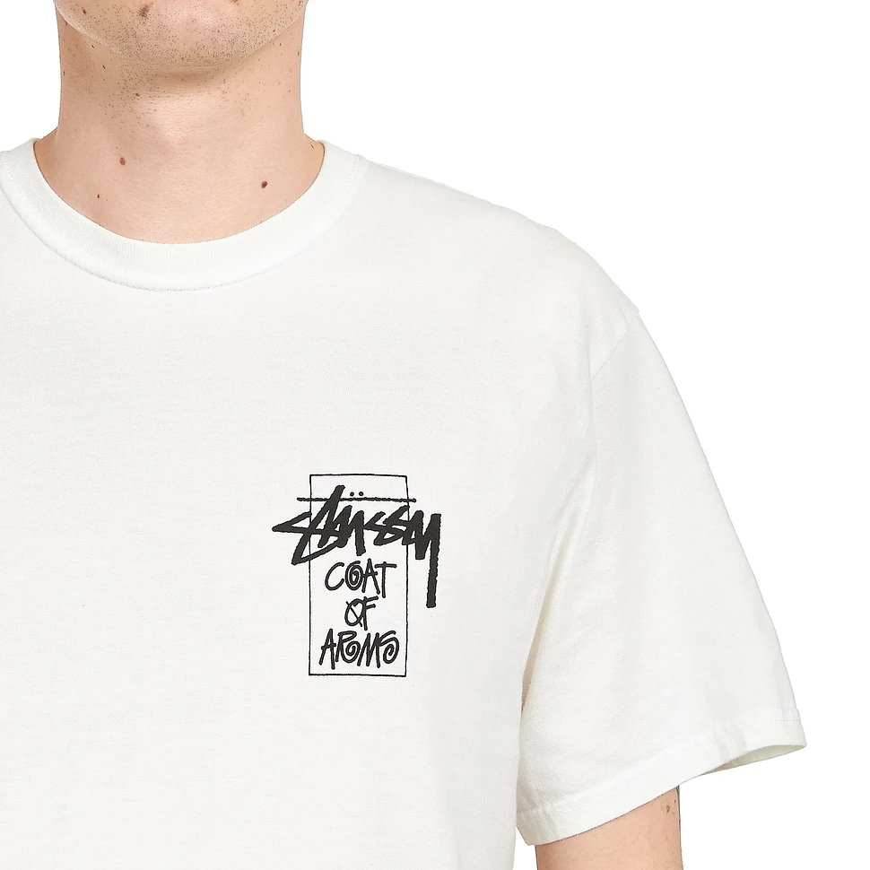 Stüssy - Coat Of Arms Pigment Dyed Tee