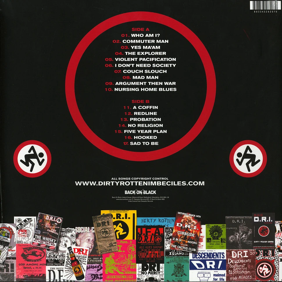 D.R.I. (Dirty Rotten Imbeciles) - Greatest Hits Red Vinyl Edition