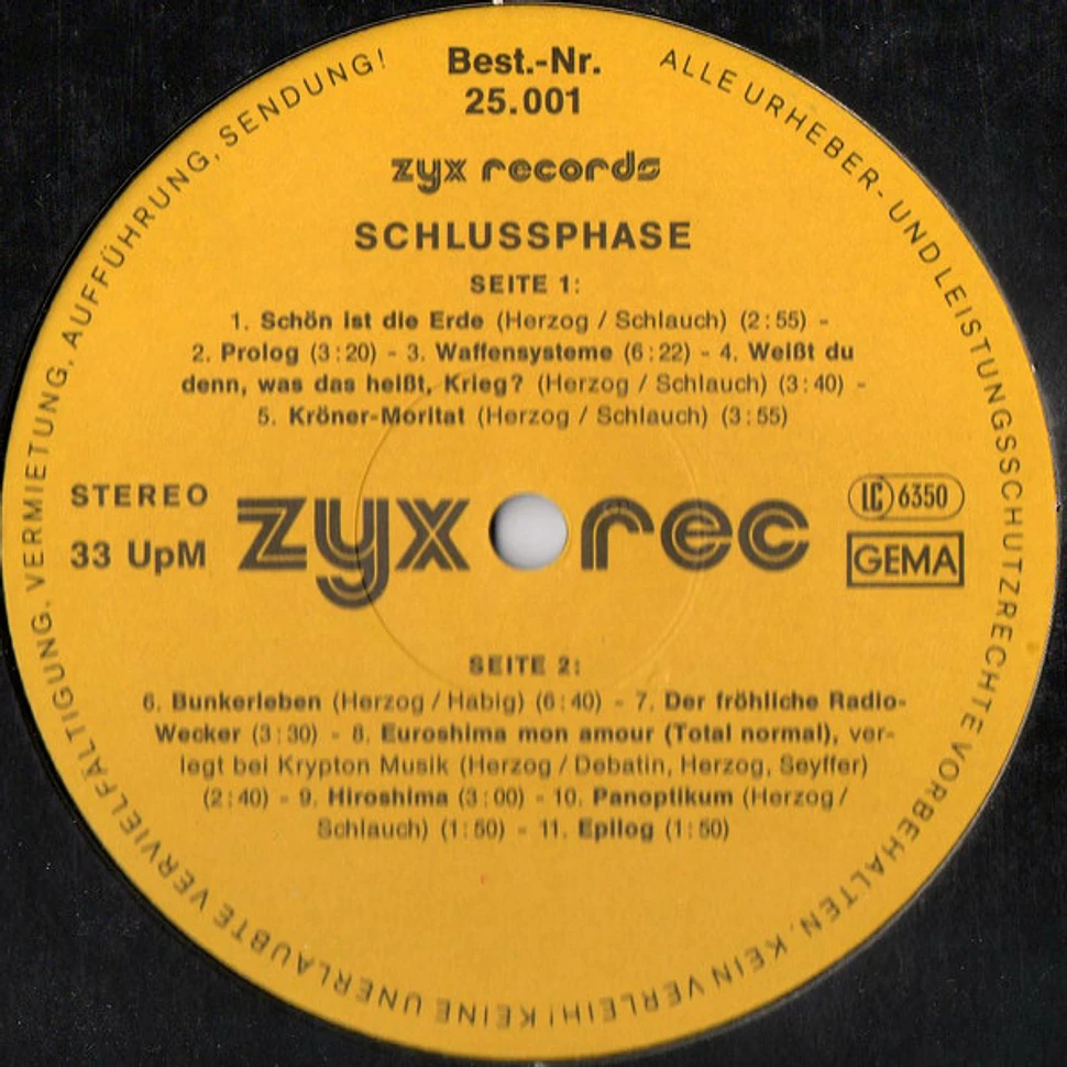 Schnawwl - Schlussphase