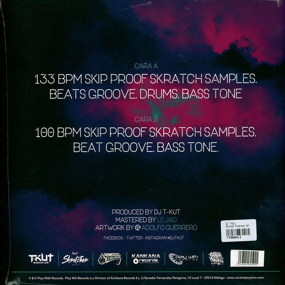 DJ T-Kut - Skratch Practice Volume 2 Neon Purple Edition