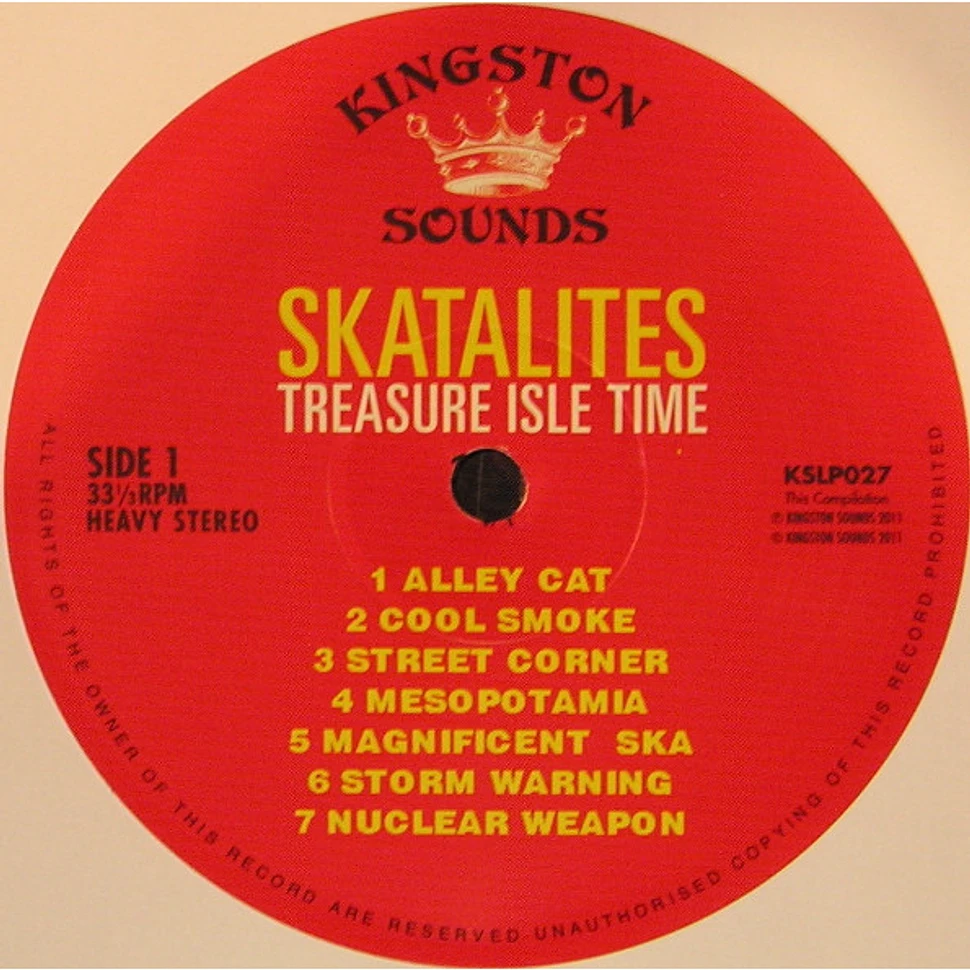 The Skatalites - Treasure Isle Time - Vinyl LP - 2011 - UK
