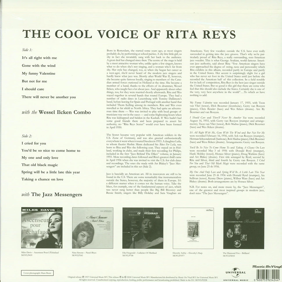 Rita Reys - Cool Voice Of Rita Reys