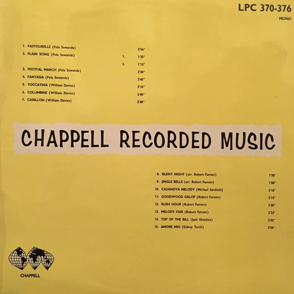 Fela Sowande / William Davies / The Queen's Hall Light Orchestra - Chappell Recorded Music