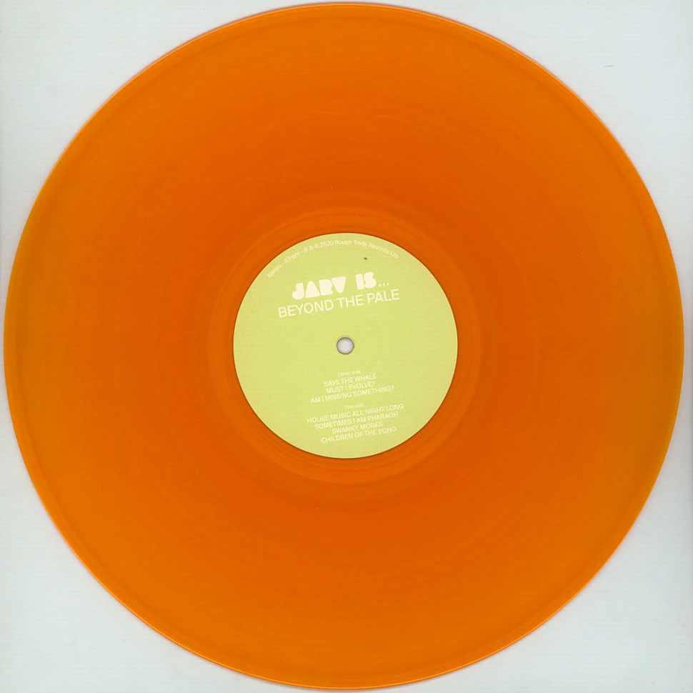 JARV IS - Beyond The Pale Transparent Orange Vinyl Edition