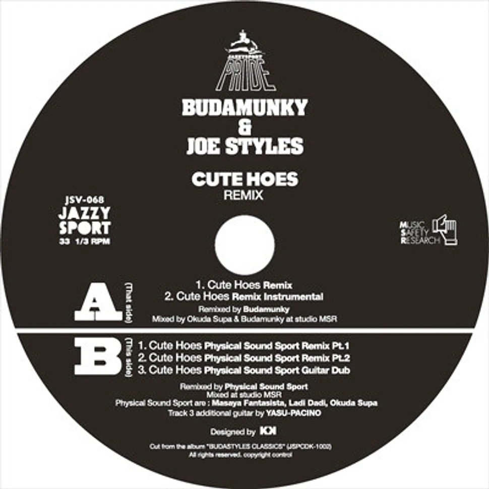 Budamunky & Joe Styles - Cute Hoes Remix