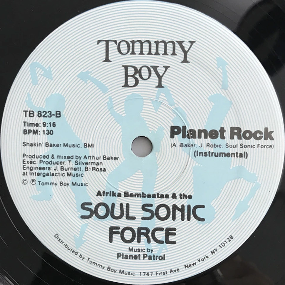 Afrika Bambaataa & Soulsonic Force Music By Planet Patrol - Planet Rock