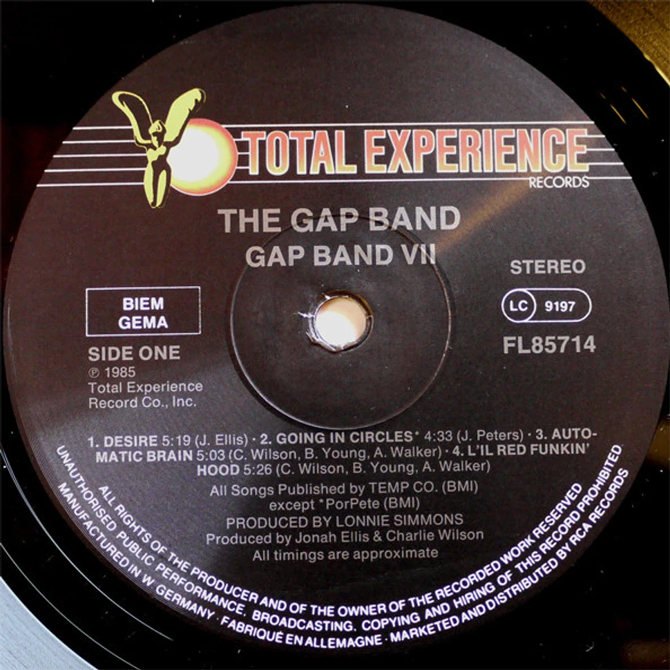 The Gap Band - Gap Band VII