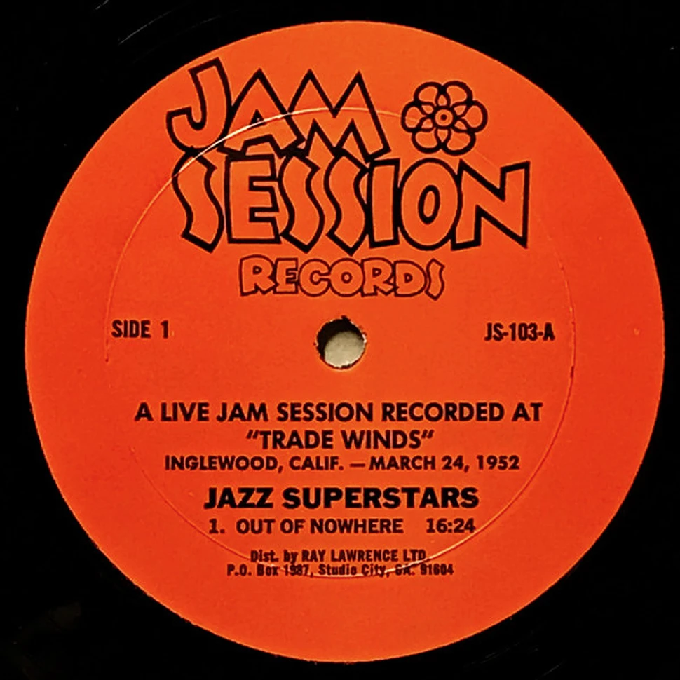 Jazz Superstars - A Live Jam Session Recorded at "Trade Winds"