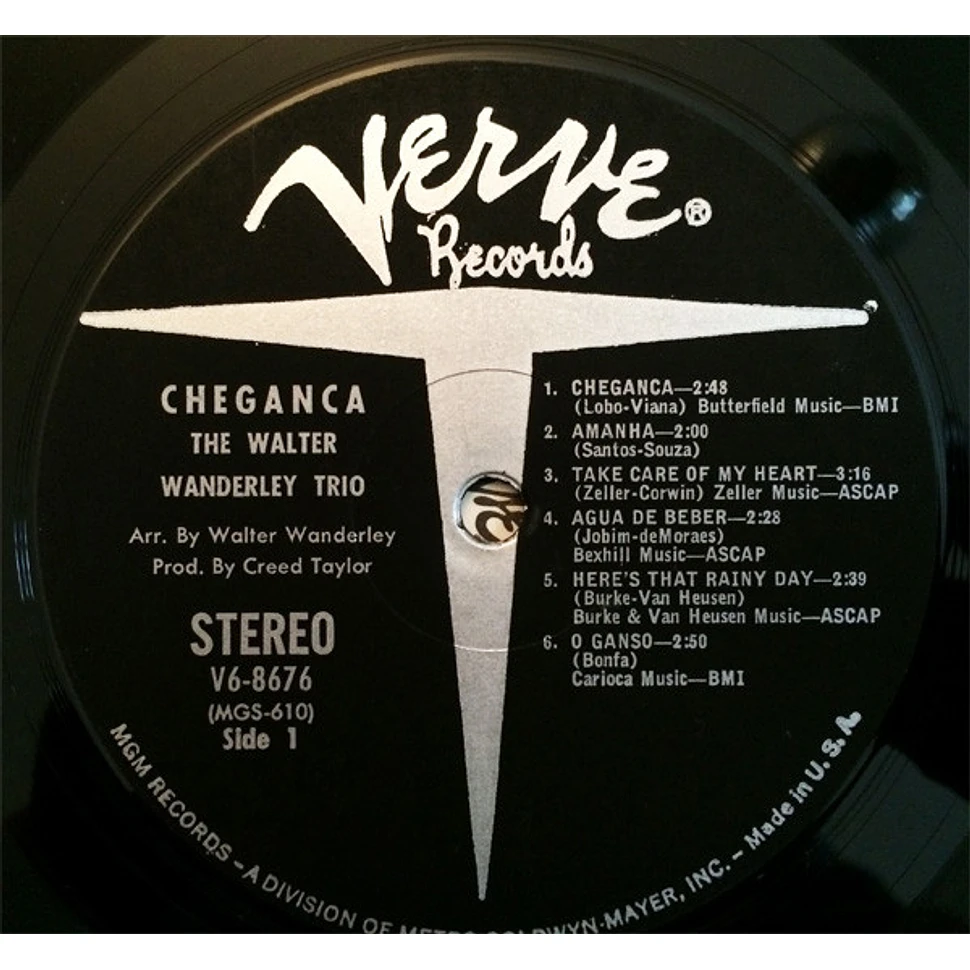 Walter Wanderley Trio - Cheganca