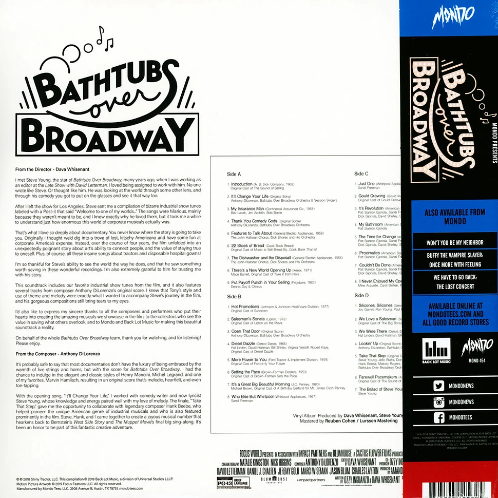 V.A. - OST Bathtubs Over Broadway