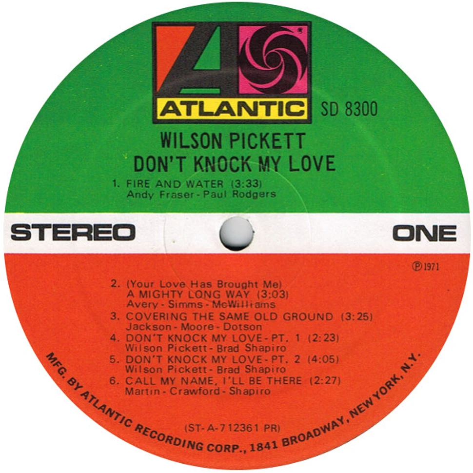 Wilson Pickett - Don't Knock My Love