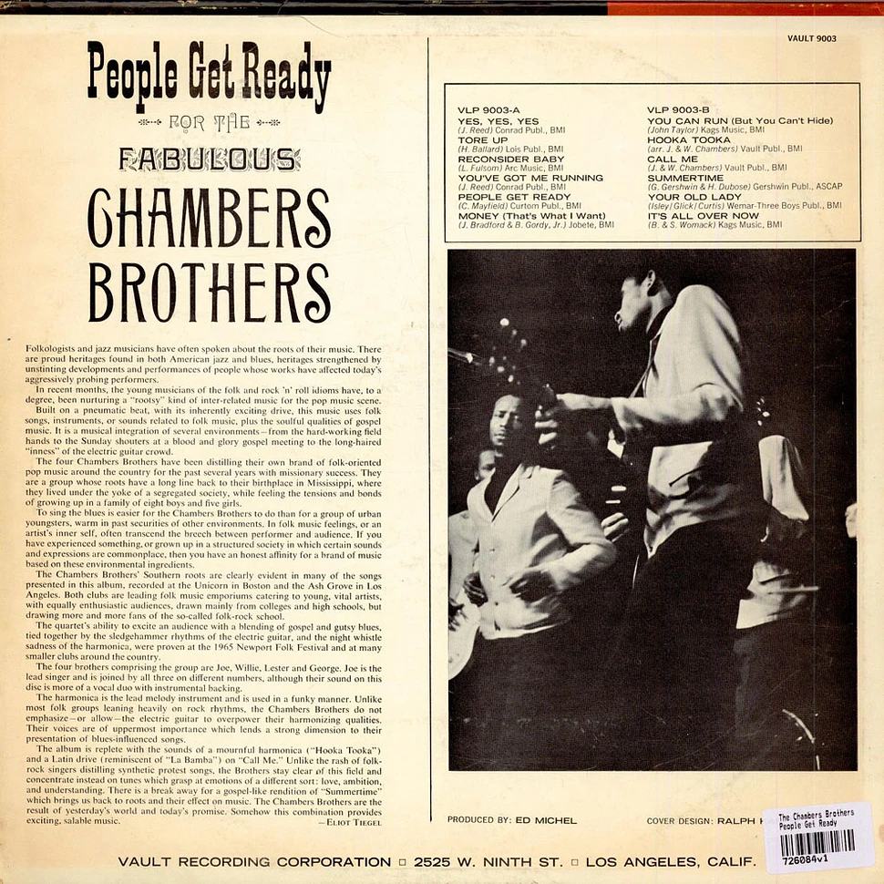 The Chambers Brothers - People Get Ready