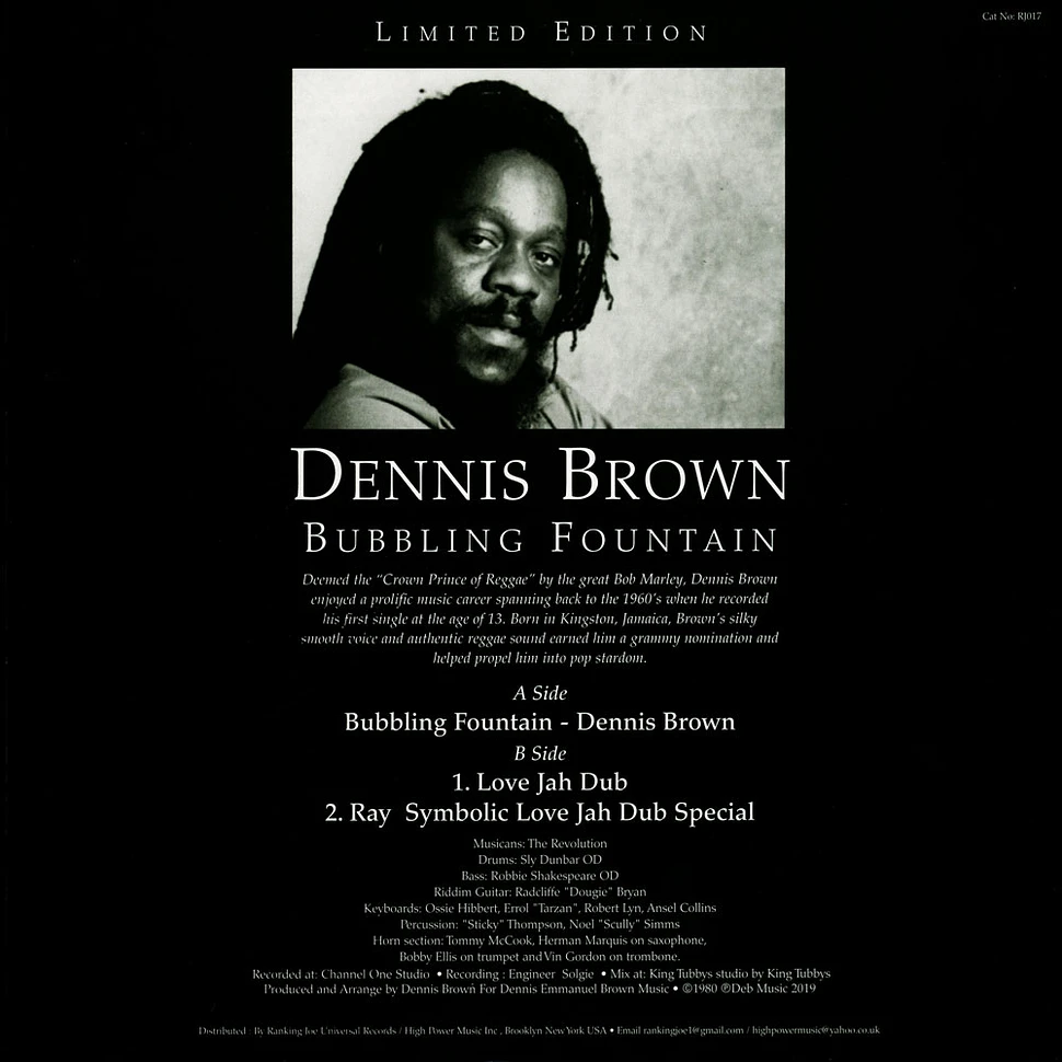 Dennis Brown - Bubbling Fountain / Love Jah