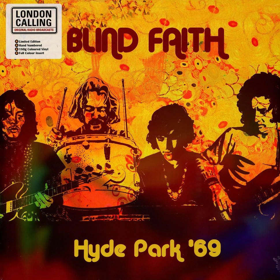 Blind Faith - Hyde Park '69 Red Vinyl Edition