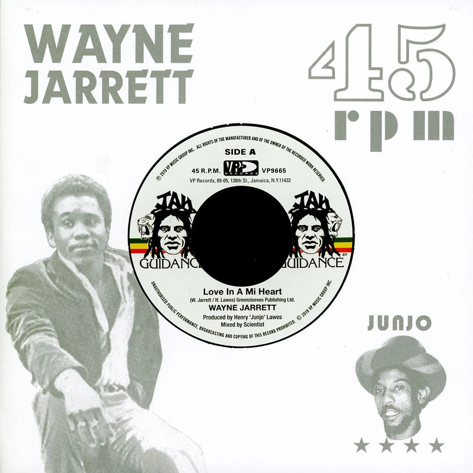 Wayne Jarrett / Roots Radics - Love In A Mi Heart / Blood On His Lips