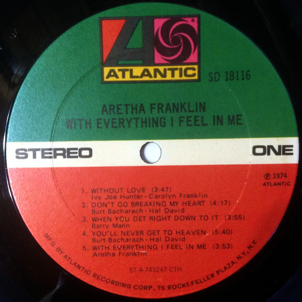 Aretha Franklin - With Everything I Feel In Me