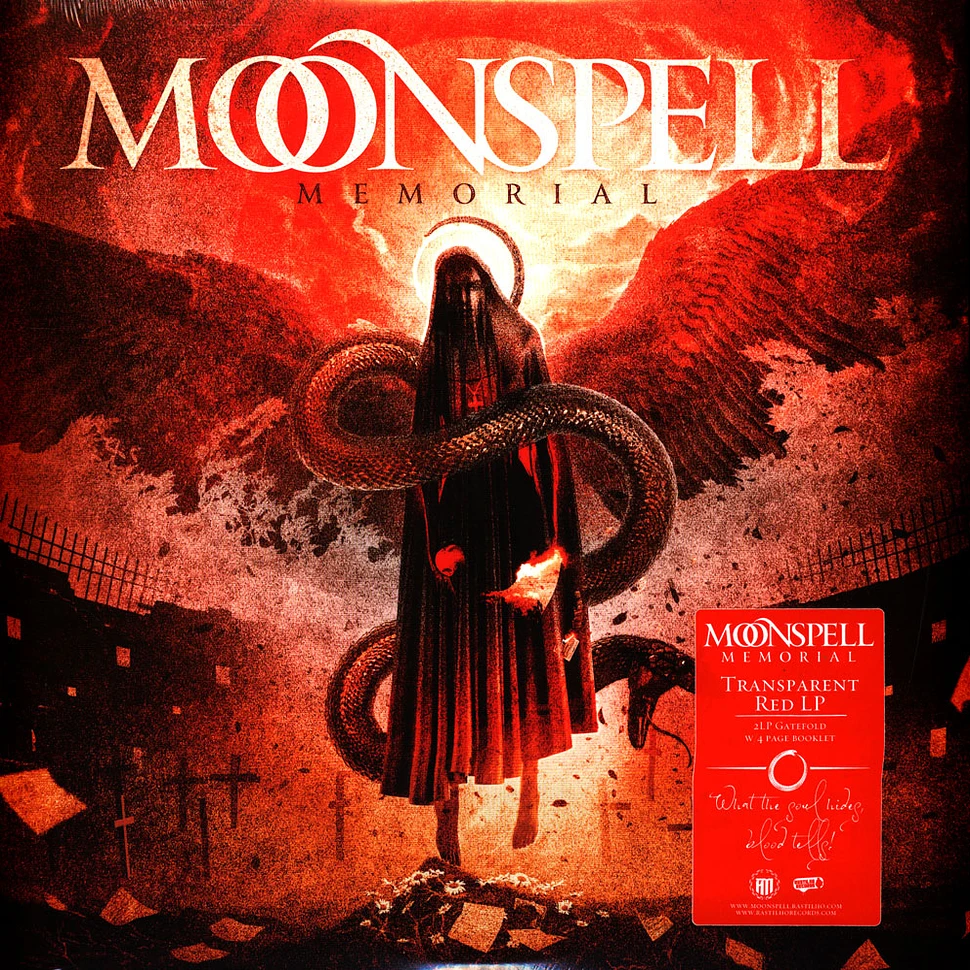 Moonspell - Memorial Transparent Red Vinyl Edition