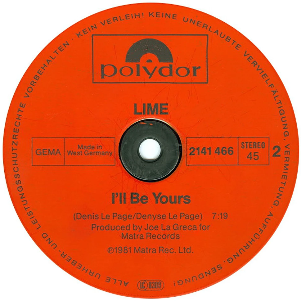 Lime - You're My Magician / I'll Be Yours