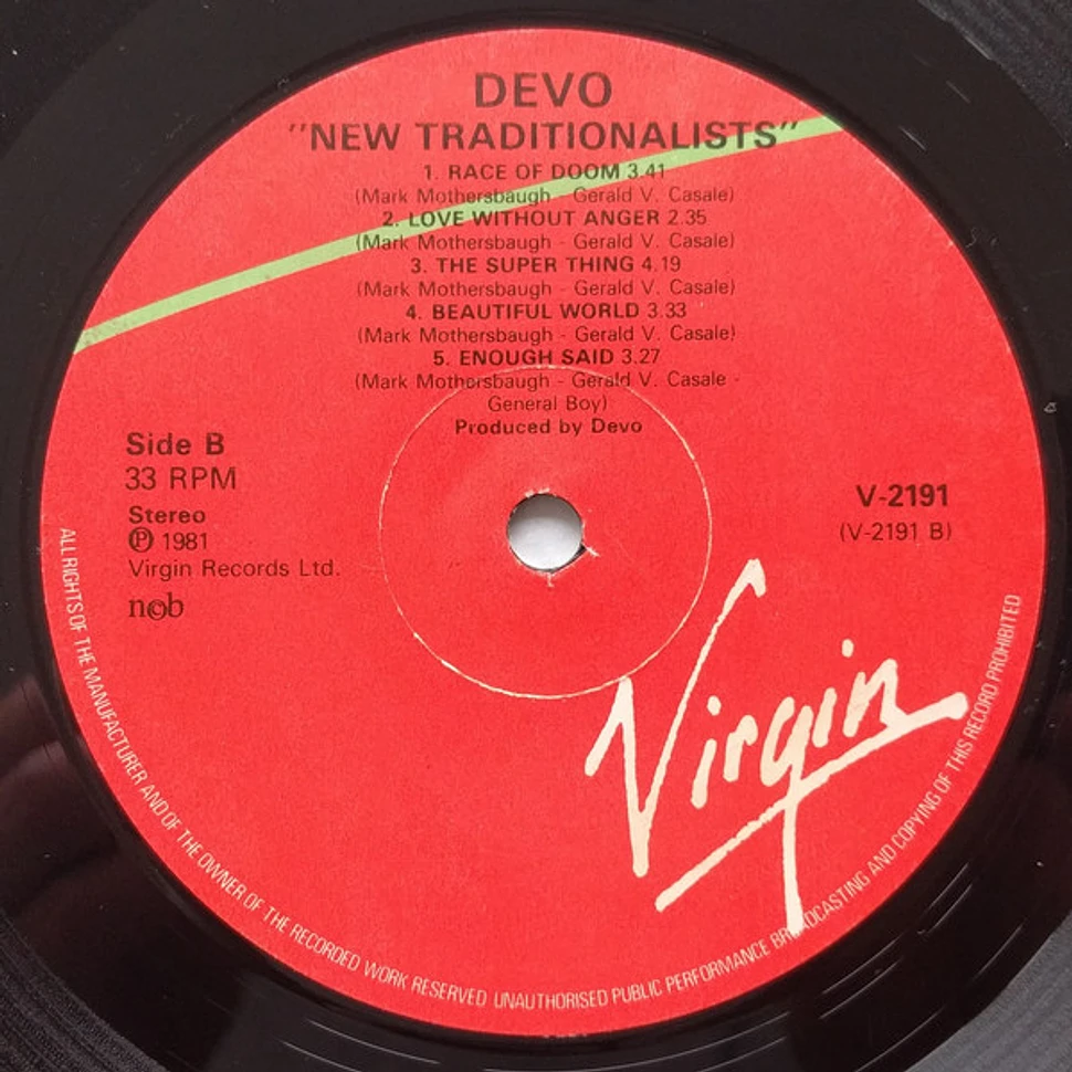 Devo - New Traditionalists