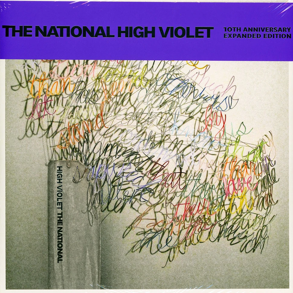 The National - High Violet Expanded White & Purple Marbled Vinyl Edition