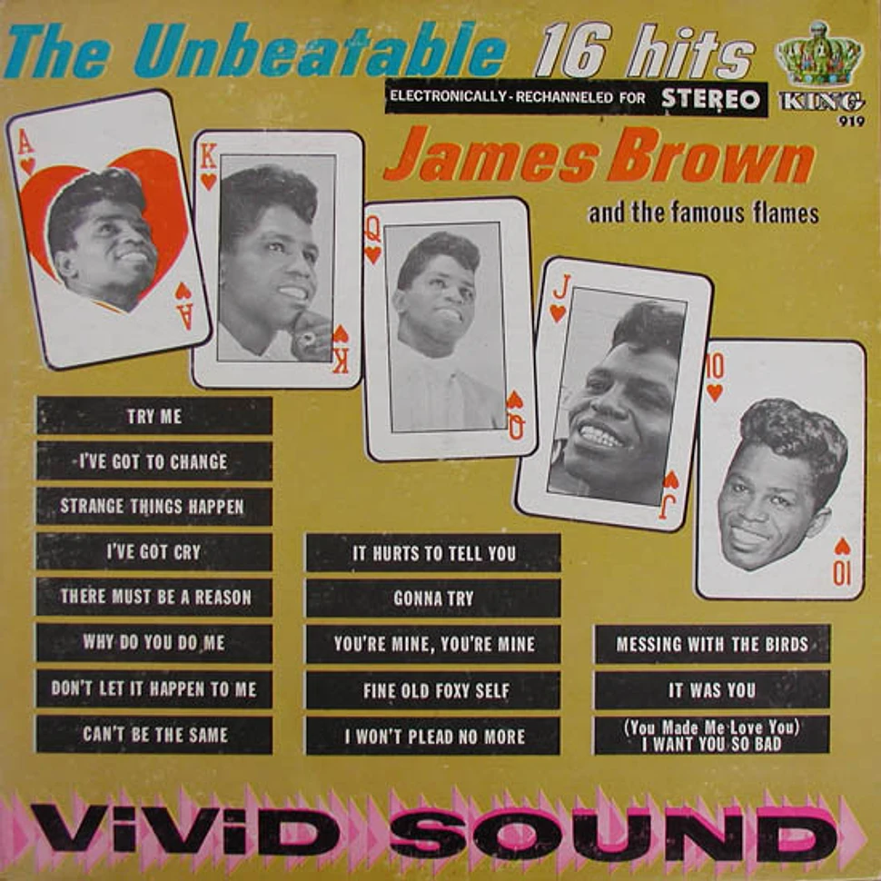 James Brown & The Famous Flames - The Unbeatable - 16 Hits