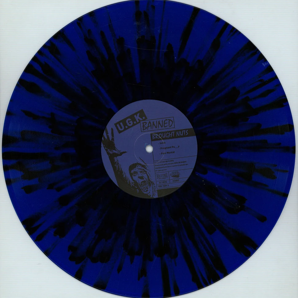 U.G.K Underground Kingz - Banned Blue & Black Splatter Edition