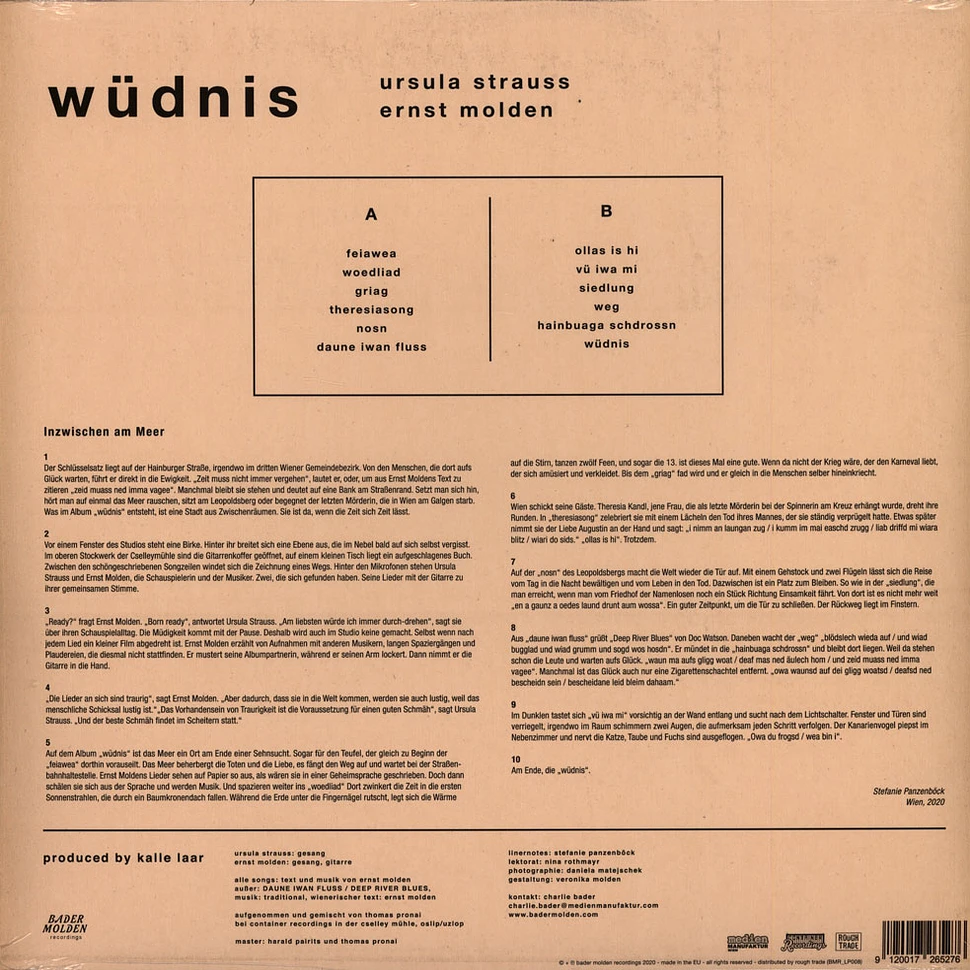 Ursula Strauss & Ernst Molden - Wüdnis