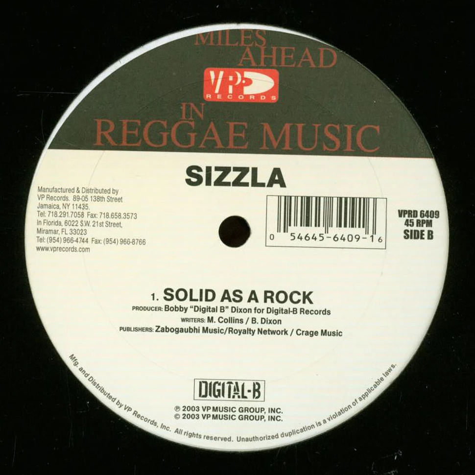 Sizzla - Just One Of Those Days / Acoustic Mix / Solid As A Rock Rhythm: Queen Majesty