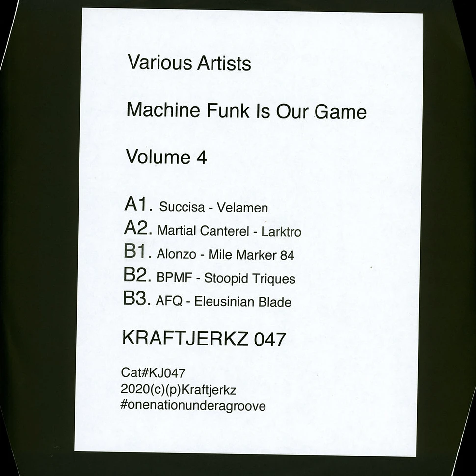 V.A. - Machine Funk Is Our Game Volume 4