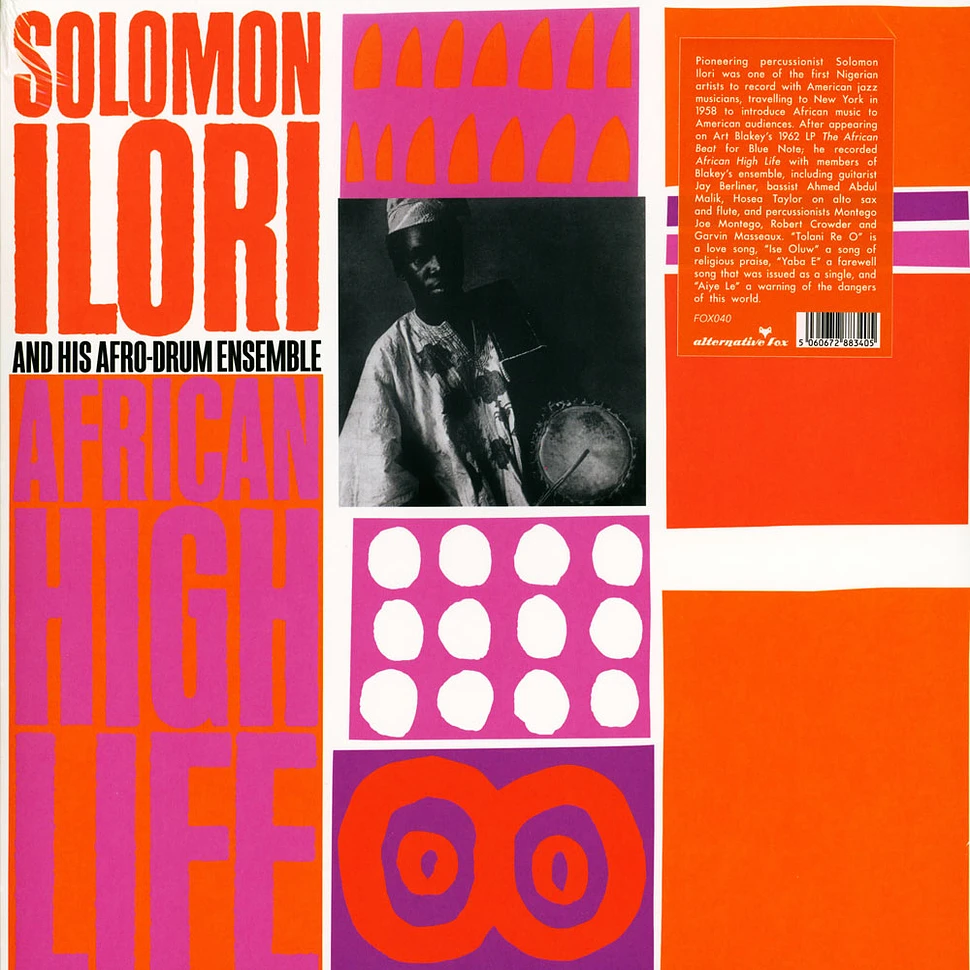 Solomon Ilori And His Afro-Drum Ensemble - African High Life