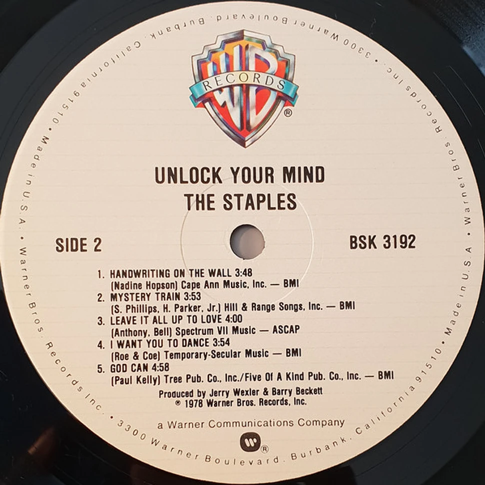 The Staples - Unlock Your Mind