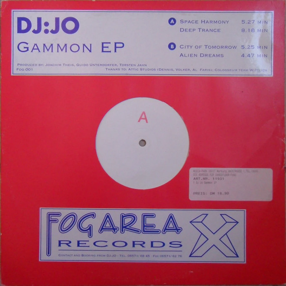 DJ Jo - Gammon EP