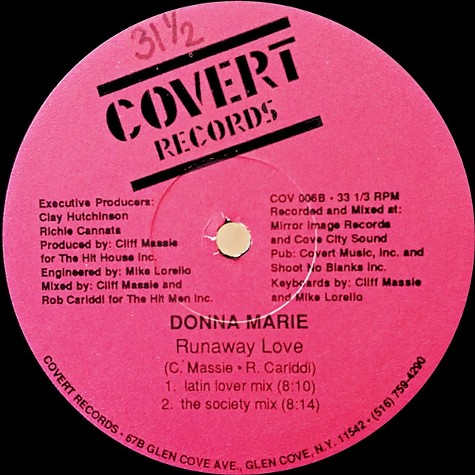 Donna Marie - Runaway Love