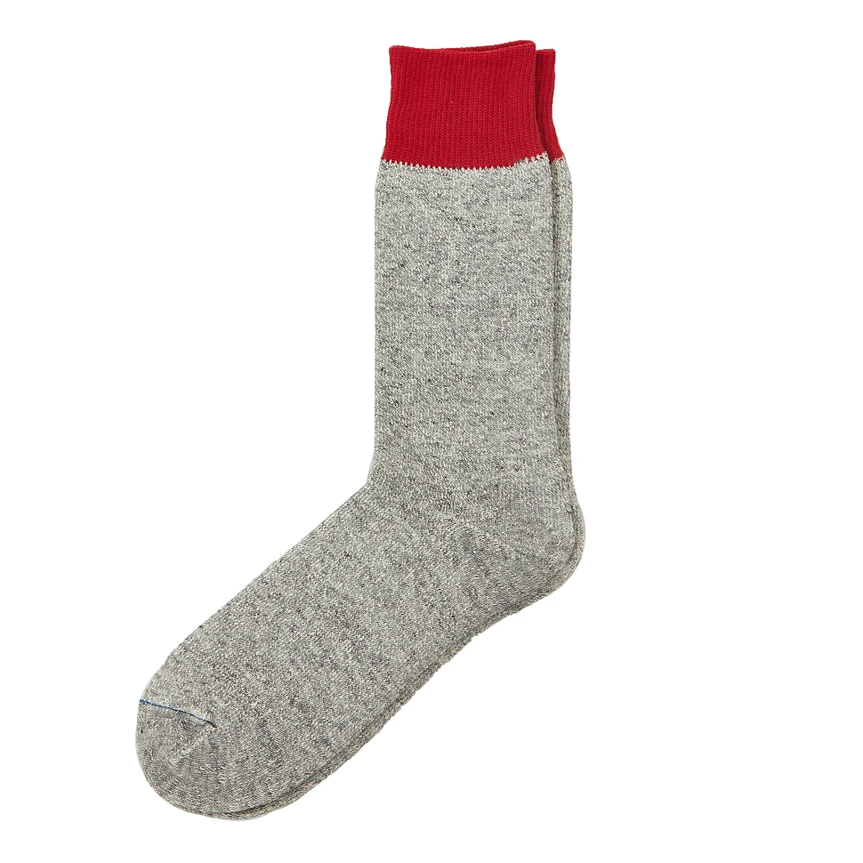 ROTOTO - Double Face Crew Socks "Silk & Cotton"