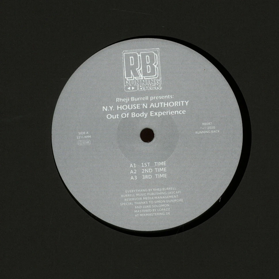 Rheji Burrell Presents: New York House'n Authority - Out Of Body Experience