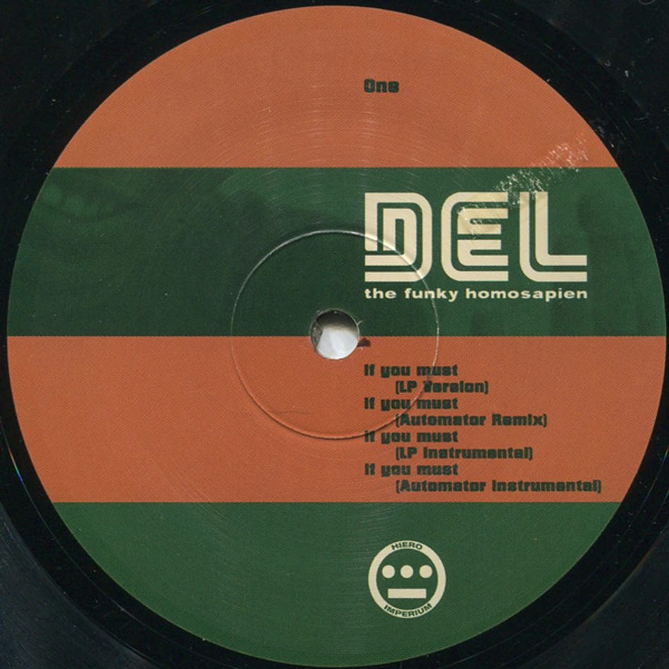 Del Tha Funkee Homosapien - If You Must - Vinyl 12