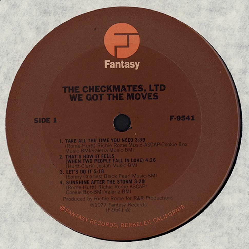 The Checkmates Ltd. - We Got The Moves