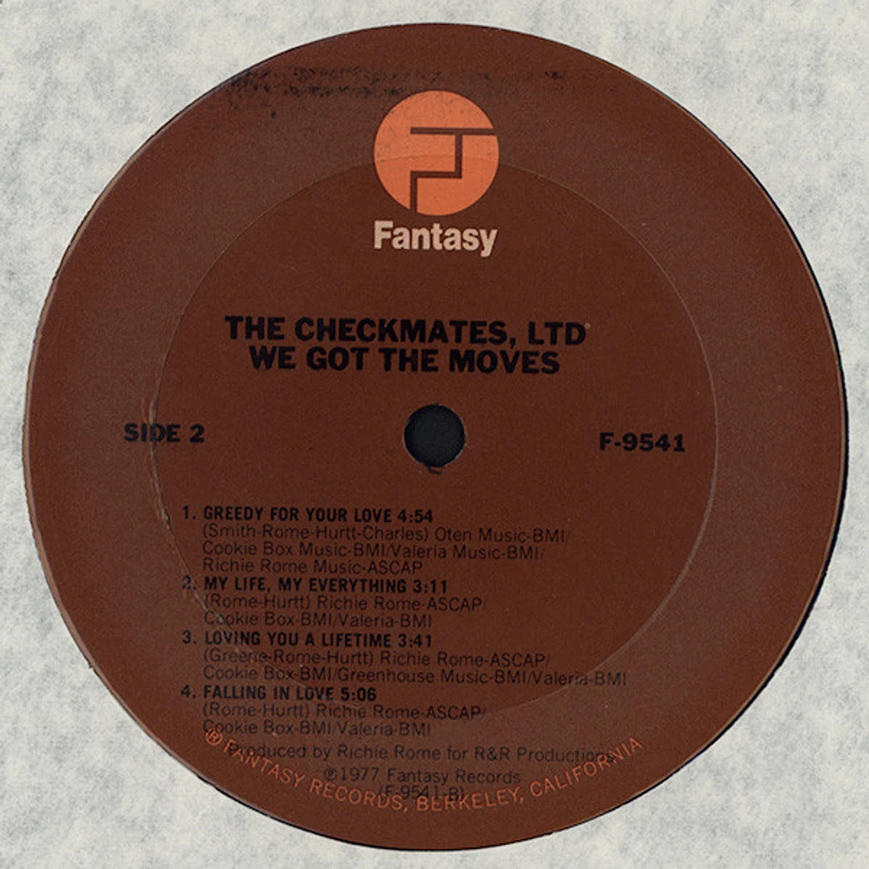 The Checkmates Ltd. - We Got The Moves